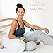 Sleep Yoga Multi-Position Body Pillow - Chiropractor-Designed Pillow to Improve Posture, Flexibility, and Sleep Quality