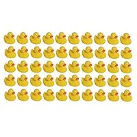 Mini Rubber Ducky Baby Bath Toy 50-Pack