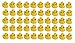 Mini Rubber Ducky Baby Bath Toy 50-Pack