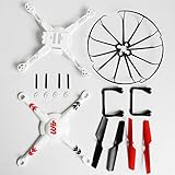 Bestdeal24h(tm) Spare Parts Package for Wltoys V686 V686g Rc Quadcopter Blades. Landing Skid, Gears,protectors,fuselage