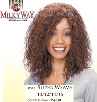 Amazon Com Milky Way 100 Human Hair Weave Super Weave 10 1