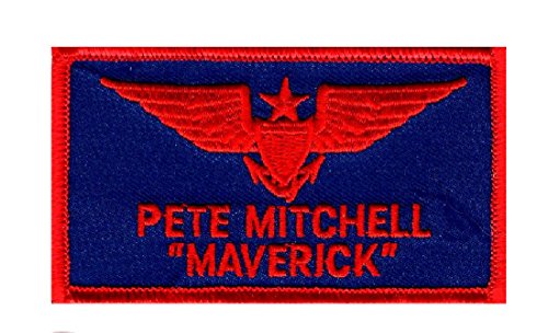 Top Gun Movie Maverick Pete Mitchell Morale Hook Patch by Miltacusa (NVY)