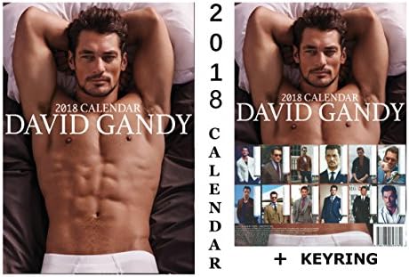 DAVID GANDY CALENDAR 2018 + DAVID GANDY KEYRING