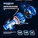 MOSTPLUS 9,600LM 6000K Plug and Play H11 (H8/H9) LED Headlight Conversion Kit Bulbs 4,800LM Per Bulb-Cool White (XHP50) with 3 Year Warranty