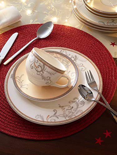 CreaTable 17801, Serie Villa Medici, Geschirrset Kaffeeservice 18 teilig, 36 x 28.5 x 27.5 cm – Bild 5