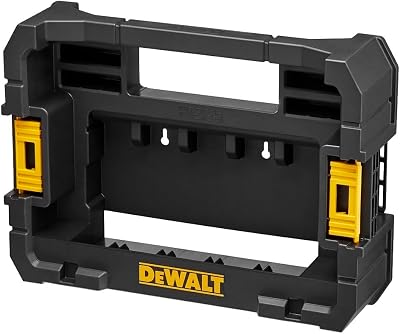 DEWALT DT70716-QZ TSTAK Caddy Black Yellow Tool Storage Organizer