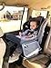 Kid’s Car Seat Travel Tray – Dry Erase Lap Table with Markers and Mesh Pockets – Keep Children and Babies Occupied – by K4 Dynamics