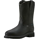 ARIAT mens Sierra Waterproof Roper Toe Steel Toe Work Boot