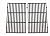 Hongso 7524 Cast Iron Cooking Grid Grates Replacement for Weber Genesis E/S, 300 Series Gas Grill 7528, (19.5" x 13"), 2-Pack, PCG524