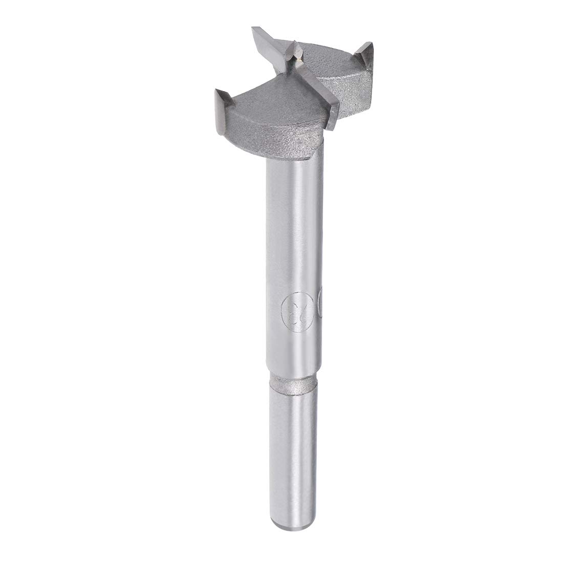 sourcingmap Forstner Drill Bits 23mm, Tungsten Carbide Wood Hole Saw Auger Opener, Woodworking Hinge Hole Drilling Boring Bit Cutter (Gray)