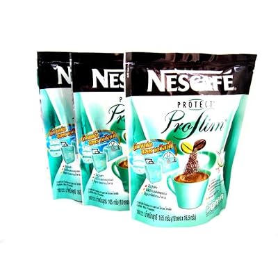 3 Nescafe Protect Proslim Pro Slim Diet Slimming Weight Control Coffee 10 Sticks Made in Thailand