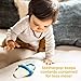 Teetherpop Fillable Silicone Teether for Babies – Breastmilk Popsicle Molds for Teething with Spill-Proof Sippy Slits – Freezable Baby Teethers for Liquids & Purées - Cooling Teething Relief LimonTeal