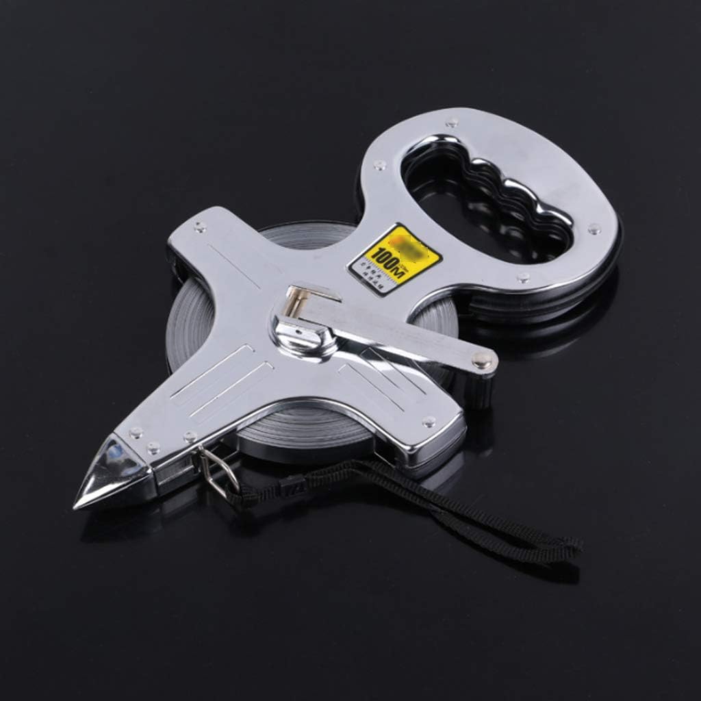 Stainless Steel Frame Ruler Tape 30100M Portable Measuring Tool Steel