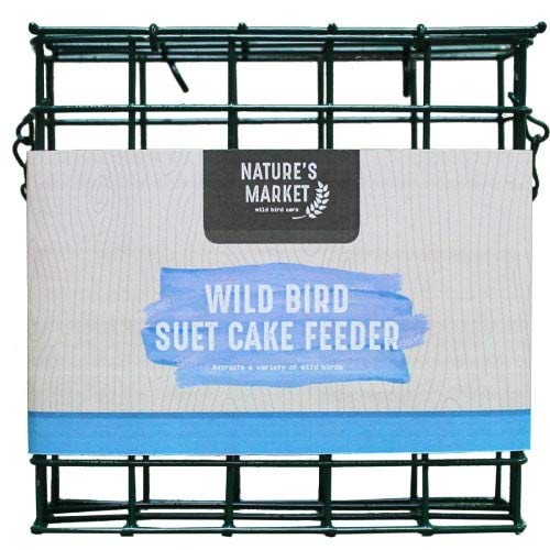 Nature's Market Wild Bird Suet Cake Feeder