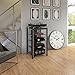Bush Furniture Midnight Mist Media Stand in Black
