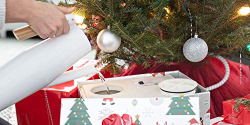 HoHoHoH2o Automatic Christmas Tree Watering System Device, Santa's Tree Helper Keeps Your Christmas Tree Healthy and Fresh, Refillable 2.5 gallons Capacity Box - Silver/Festive - Thumbnail 5