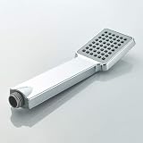 Ibergrif Gold Square Shower Mixer Tap Hand Shower Hose Holder Chrome view 9