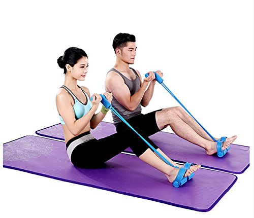 Pedal Pull aufrecht Sit-up Fitness Equipment Bauch dünne Taille Home Sports Pull Seil – Bild 3