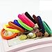 Seamless 8mm High Elastic Cotton stretch Hair Ties Bands Rope Ponytail Holders Headband Scrunchie Hair Accessories No Slipping Snagging Breaking or Stretching Out(100pcs)(Mixed Colors)