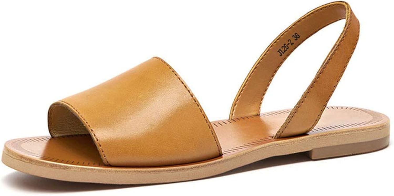 ladies leather sandals