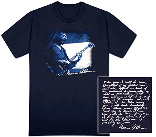 Duane Allman - Duane Quote T-Shirt Size L