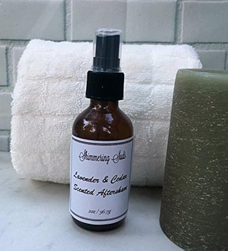 Lavender and Cedar Aftershave, Men's Aftershave, Aloe Aftershave