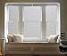 Qualsen Window Privacy Film Frosted Glass Window Film Sparkling Frosted, Static Cling Privacy Films for Bathroom, Home, Office, Kitchen and Living Room (23.6 x 78.7 inch/60 x 200 cm)