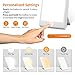 Light Therapy Lamp, HOSOME 10,000 Lux LED Bright White Therapy Light with 3 Color Modes, UV Free White Light Therapy with 3 Timer Settings, USB Powered & Compact Size, Touch Control