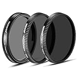 Neewer 3-Piece Filter Set for DJI OSMO / Inspire 1: (1) Polarizer Filter + (1) ND8 Neutral Density Filter + (1) ND16 Neutral Density Filter