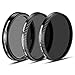 Neewer 3-Piece Filter Set for DJI OSMO / Inspire 1: (1) Polarizer Filter + (1) ND8 Neutral Density Filter + (1) ND16 Neutral Density Filter