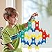 MindWare Q-BA-MAZE marble run: Bold Colors 50+ piece set