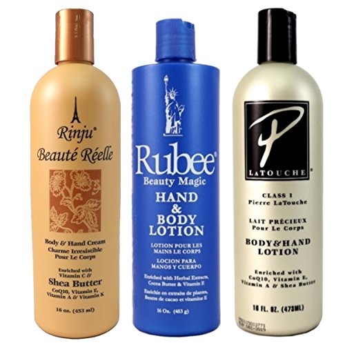 Rubee, Pierre La Touche & Rinju Beaute Reelle Lotion 16 oz. (Set of 3)