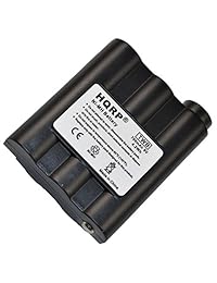 Paquete de baterías recargables HQRP para Midland GXT-950 / GXT950 / GXT950VP4 / GXT-1000 / GXT1000 / GXT1000VP4 / GXT-1050 / GXT1050 / GXT1050VP4 Radio de dos vías más posavasos