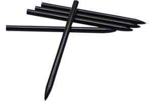 KEEJEA 5 Pack Aluminum 550 Paracord Fids 3 1/2inch Lacing Needle Stitching Needles for 4mm Paracord Lanyard (Black)