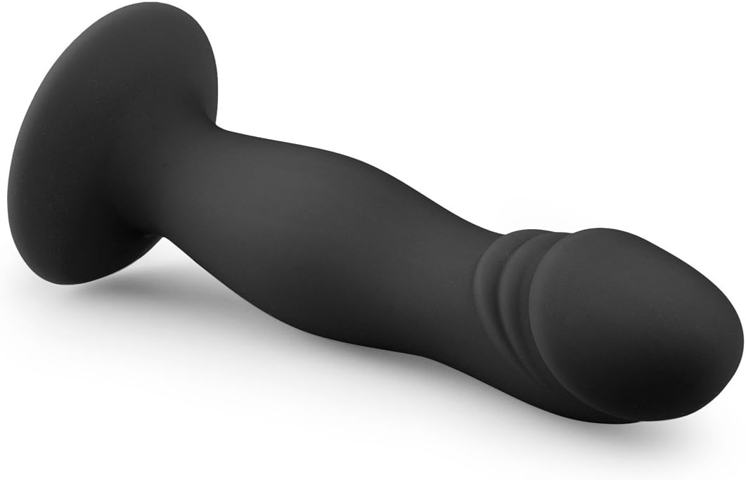 EasyToys Anal Collection Analdildo for Men and Women, 15 cm/5.91 Inch - Black AnalToys, Find Your G-spot with This Buttplug - Image 4