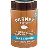 Barney Butter Almond Butter, Bare Smooth, 16 Ounce
