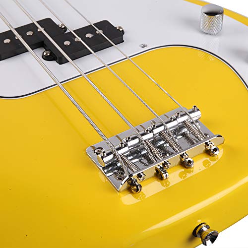 Ktaxon 4 String Electric Bass Guitar, PBStyle Full Size Standard Right