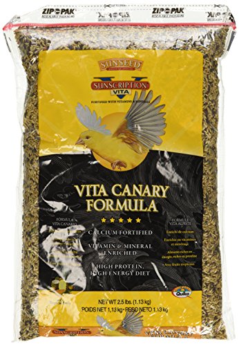 Sun Seed Company Bss59012 6-Case Vita Mix Daily Diets Canary Food, 2.5-Pound