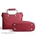 XYH PU Fashion 3 in 1 Cross Body Bags Satchel,Top-Handle Bags For Women. (Red)