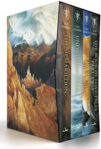 【貴重・レア】洋書・TOLKIEN・トールキン関連書籍・洋書・5冊セット・英語 Amazon.com: The Great Tales of Middle-earth Deluxe Box Set: The