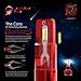 LIGHTENING DARK 10000 Lumens H7 LED Headlight Bulbs,CREE Chips Conversion Kit,6000K Cool White - 360°Adjustable Beam Pattern