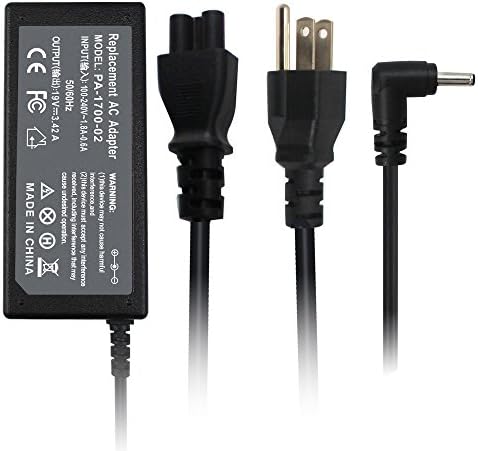 GreePower New 65W AC Adapter Charger for Acer ChromeBook 11 13 14 15 CB3 C720 C720P C670 C720-2844 C720-2843 C720-2848 C720-2420 PA-1650-80 PA-1650-80AW PA-1650-68 PA-1700-02 19V 3.42A