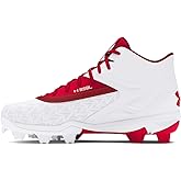 Under Armour Boys' Leadoff Mid RM JR 3.0 Baseball Cleats