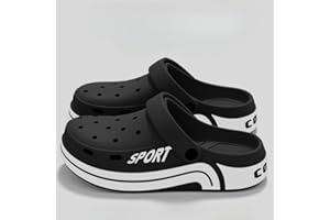 Unisex EVA Thick Sole Sandals, Fashion Versatile Breathable Athletic Beach Shoes for Outdoor Wear