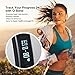 Q-Band Heart Rate Fitness Tracker - Q66 HR - Watch, Activity, Steps, Calories, Sleep Track, Heart Rate Detection Wristband - Wireless Bluetooth Synchronization with Mobile Devices - OLED Display