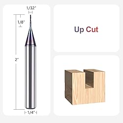 SpeTool 1/32 Inch Cutting Diamter Upcut Spiral