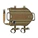 EXCELLENT ELITE SPANKER Tactical Dog Molle Vest Harness Training Dog Vest Handle with 2~3 Detachable Pouches(Brown-L)