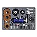 XtremepowerUS 23-Pieces Angle Head Air Die Grinder Polishing Debarring Surface Sanding Kit 1/4