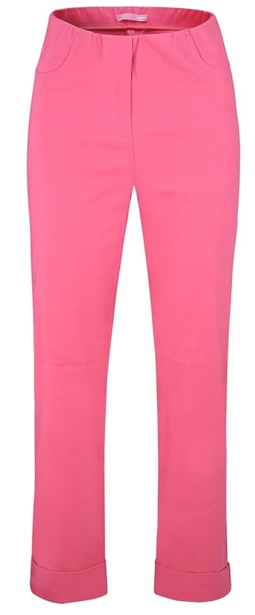 Stehmann Igor-680, sportive 7/8 Damenhose, in vielen weiteren Farben erhaeltlich (38, pink)