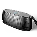 Meidong MD-05 Bluetooth Speakers Premium Stereo Portable Wireless Speaker with Patented Enhance Bass for Beach Yoga Gift(Black)